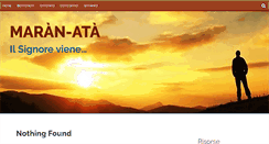 Desktop Screenshot of maran-ata.it