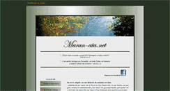 Desktop Screenshot of maran-ata.net