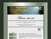 Tablet Screenshot of maran-ata.net